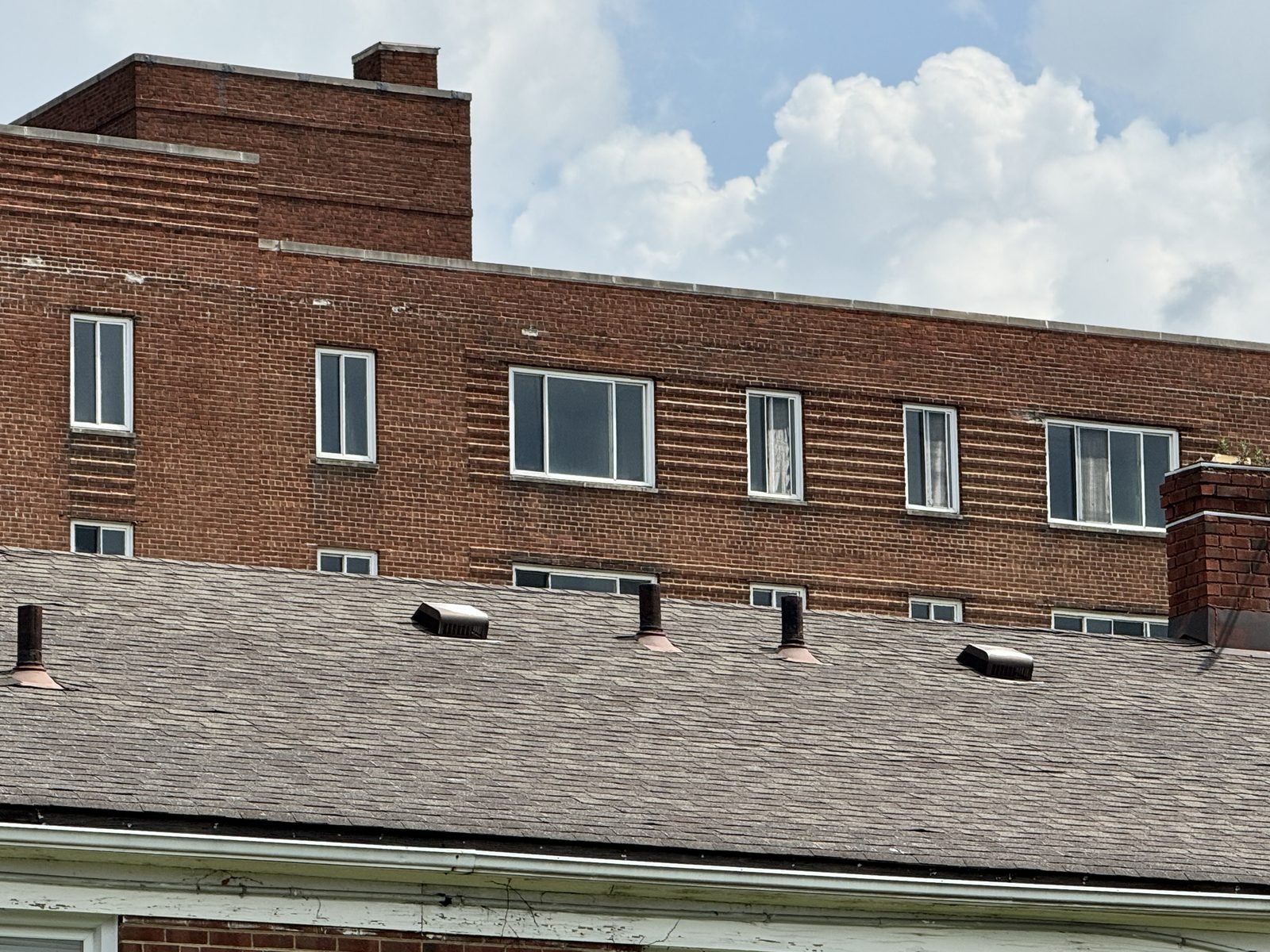 Roof after: new architectural shingles